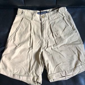 Vintage high-waisted Calvin Klein shorts (beige)